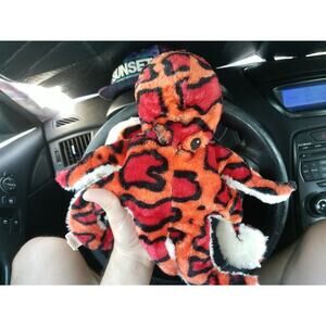 Eco-Pals Octopus Plush Sealife Ocean Animals Red Orange black Spotted